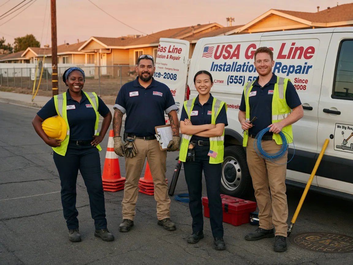 Gas Line Installation company in Redbird, OK
